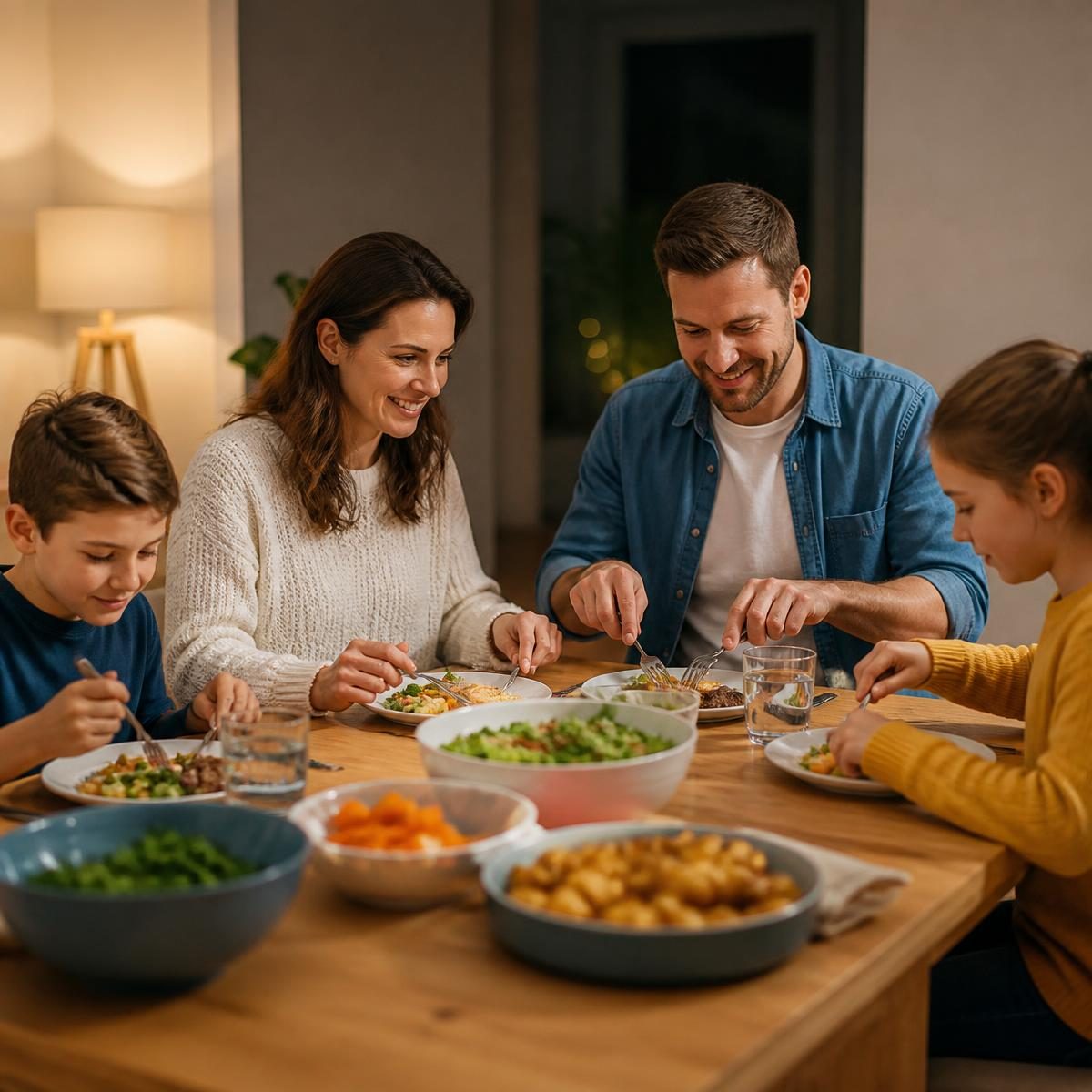 Photograph for the word „вечерати“ (to have dinner)