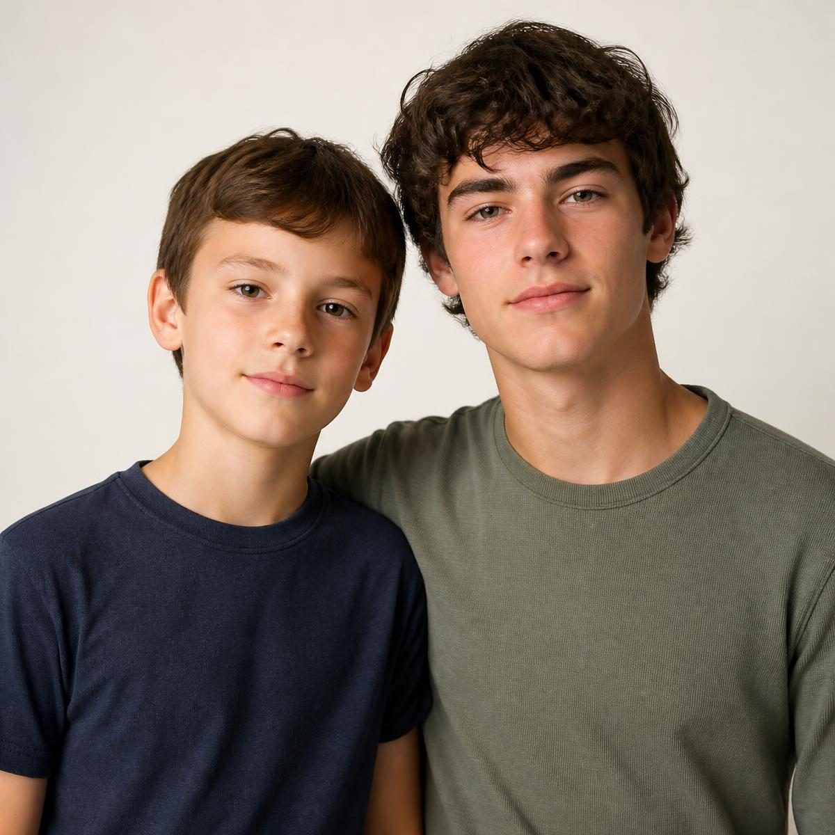 Photograph for the word „брат“ (brother)