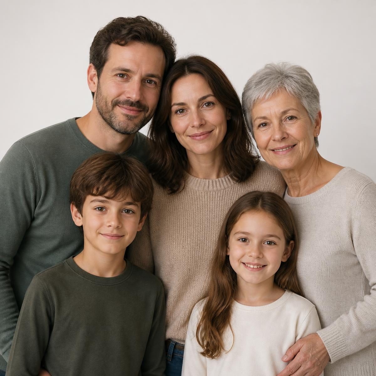 Photograph for the word „породица“ (family)