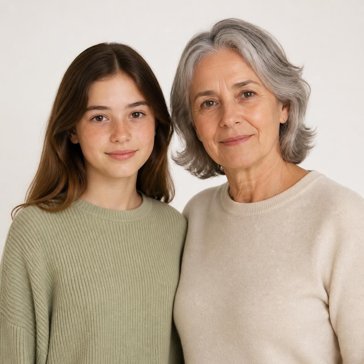 Photograph for the word „сестра“ (sister)