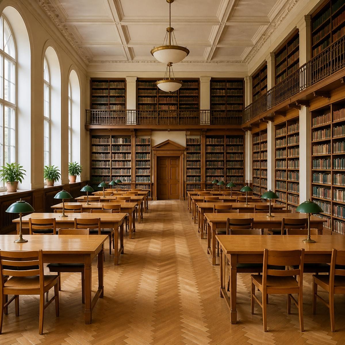 Photograph for the word „библиотека“ (library)