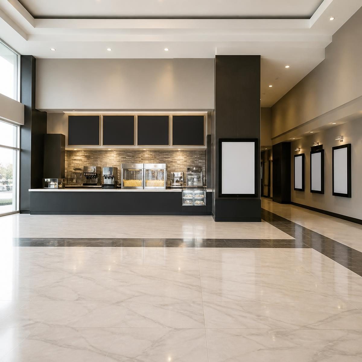 Photograph for the word „биоскоп“ (cinema, movie theater)