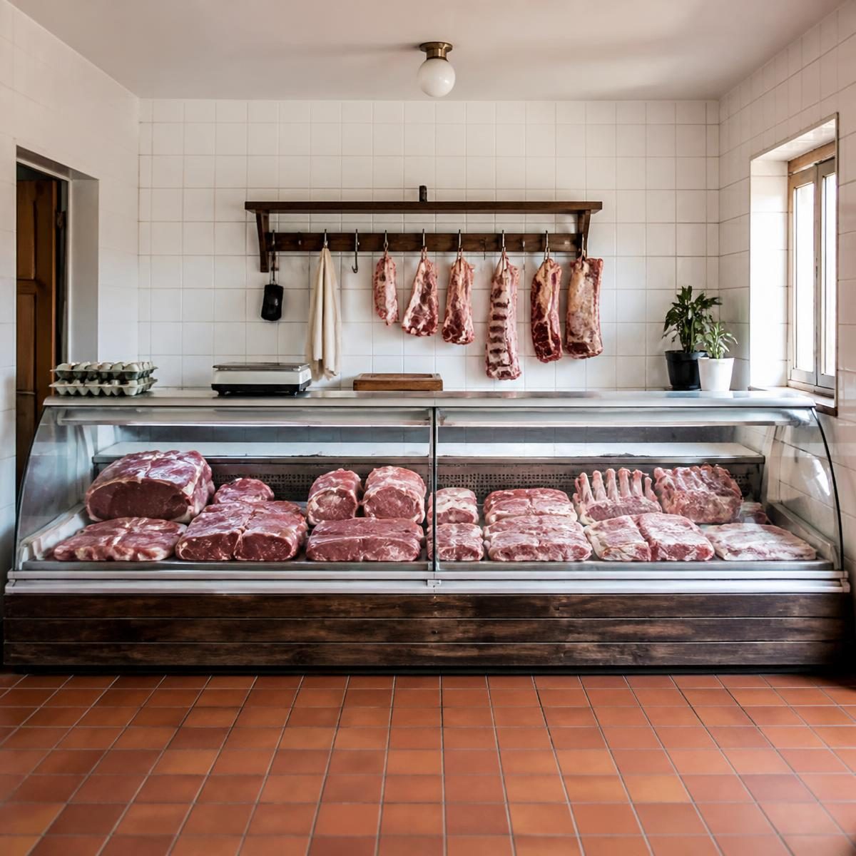 Photograph for the word „месара“ (butcher shop)
