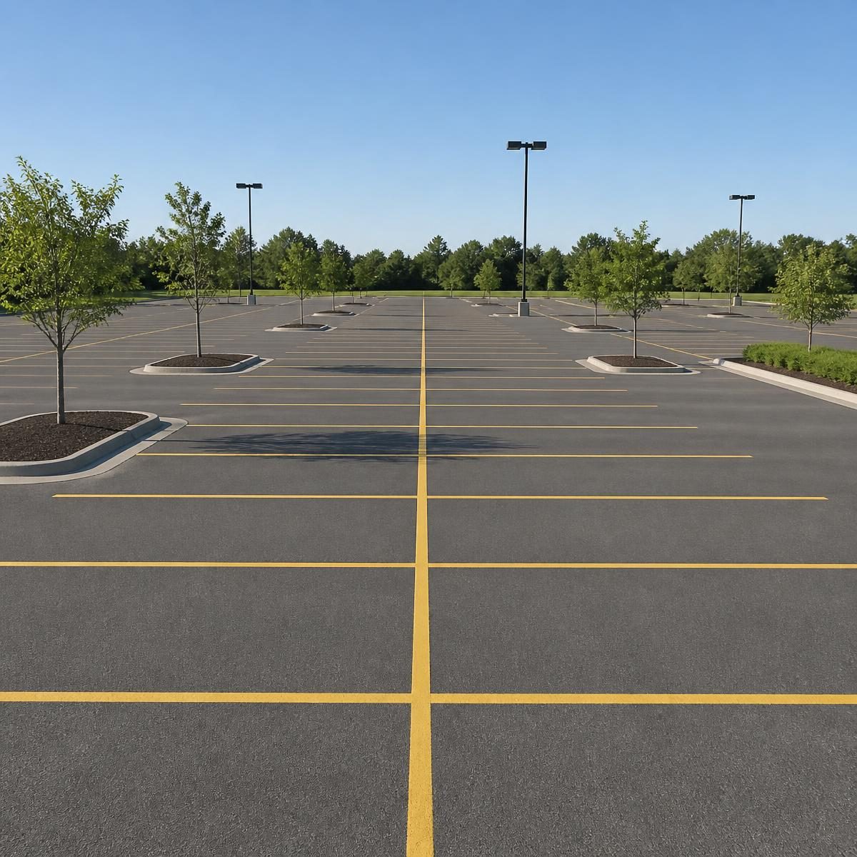 Photograph for the word „паркинг“ (parking lot)