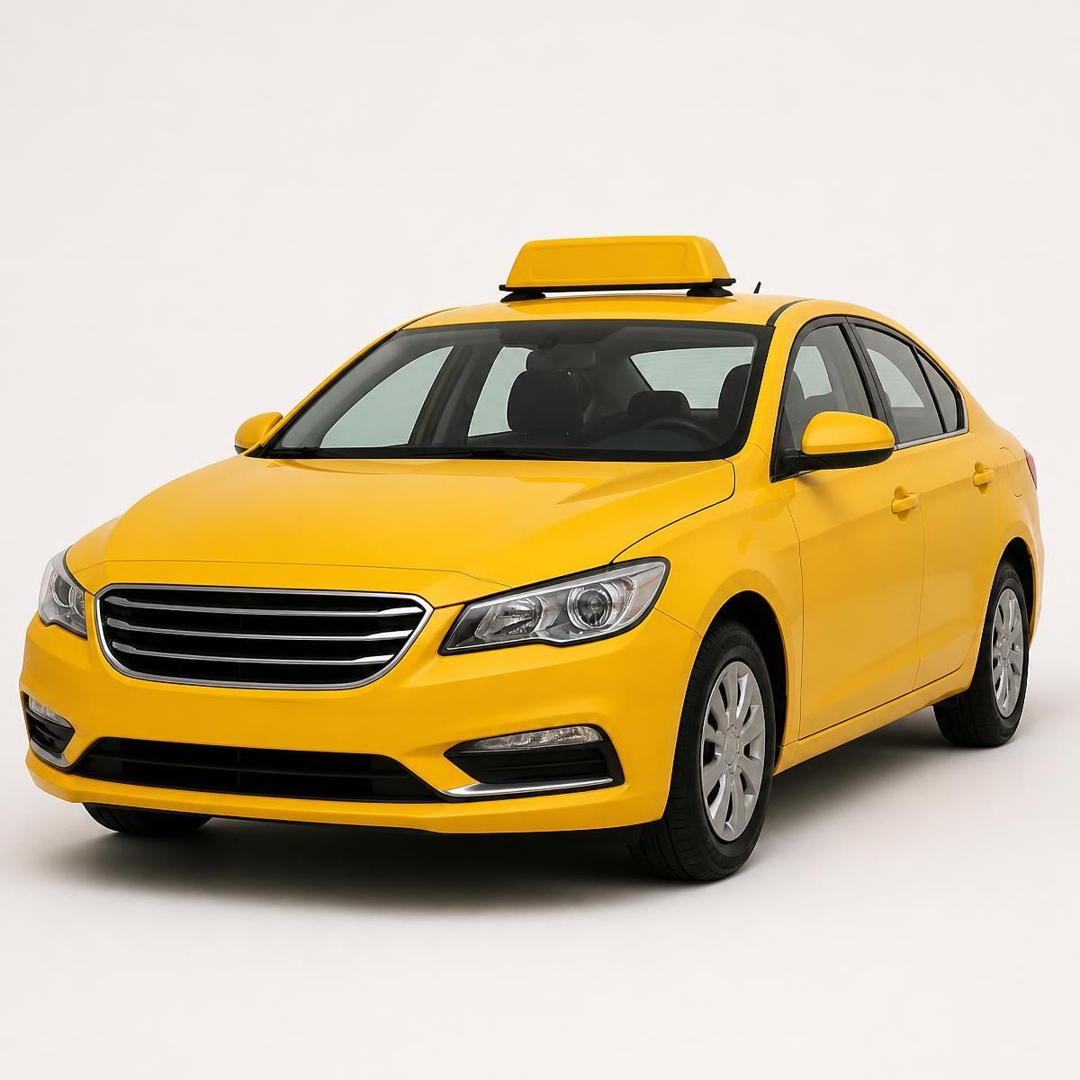 Photograph for the word „такси“ (taxi)