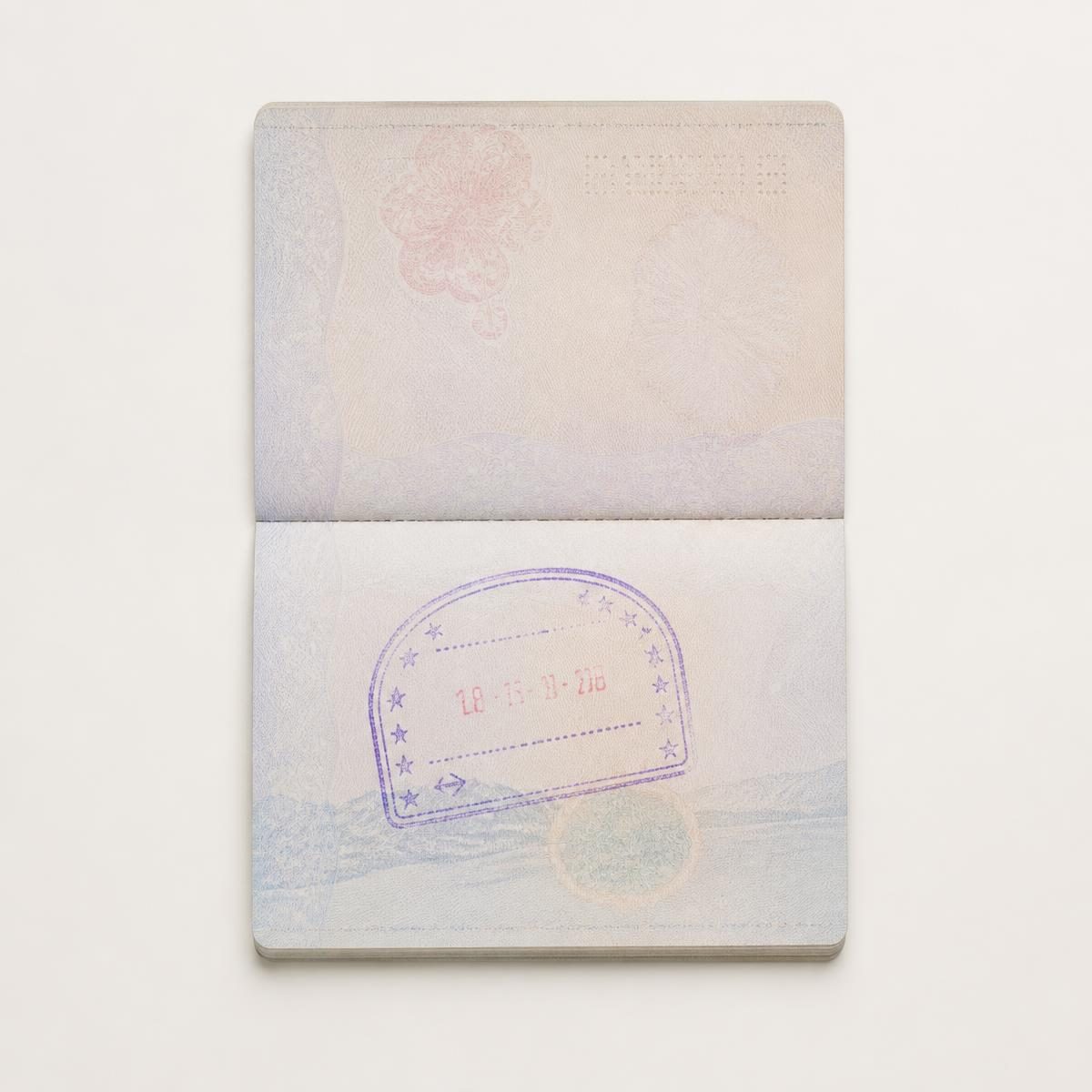 Photograph for the word „виза“ (visa)