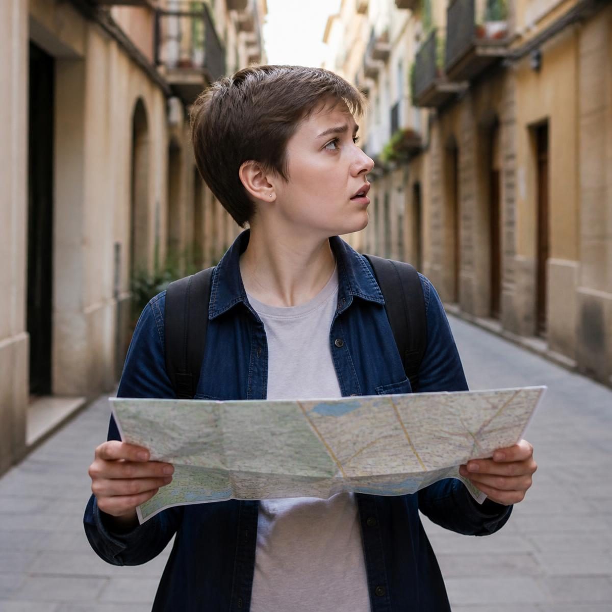 Photograph for the word „изгубити се“ (to get lost)