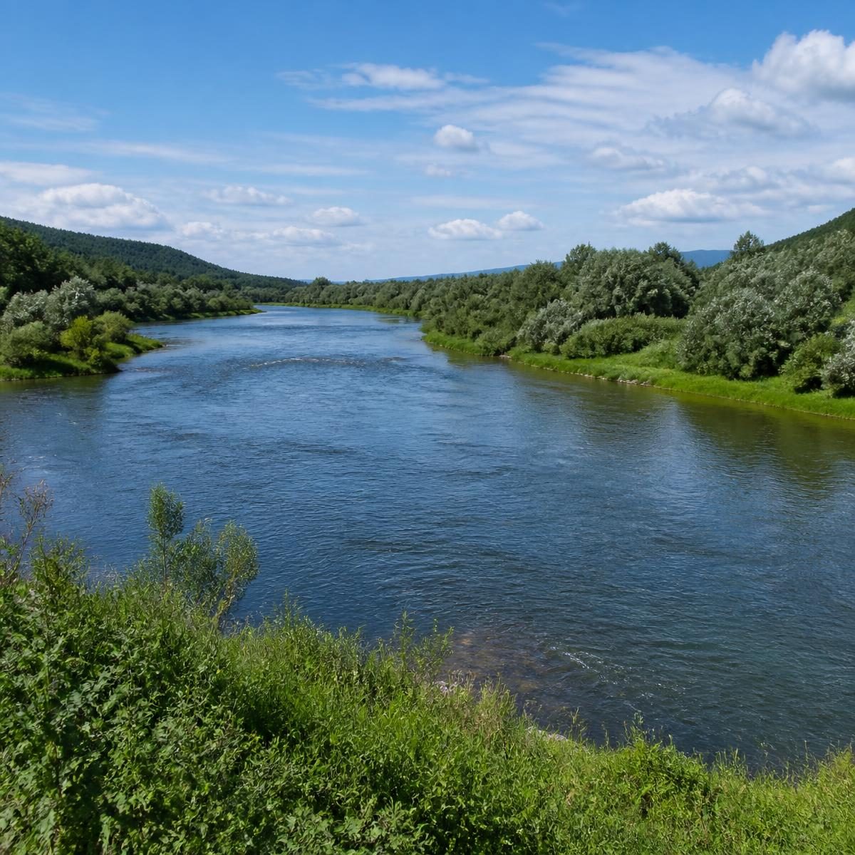 Photograph for the word „река“ (river)