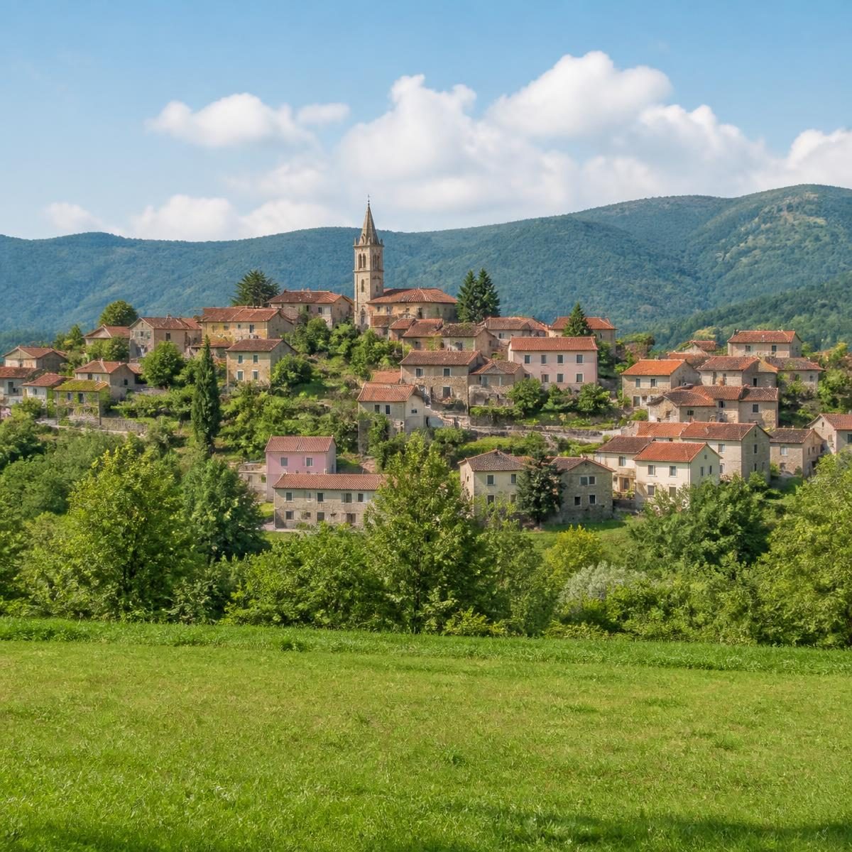 Photograph for the word „село“ (village)