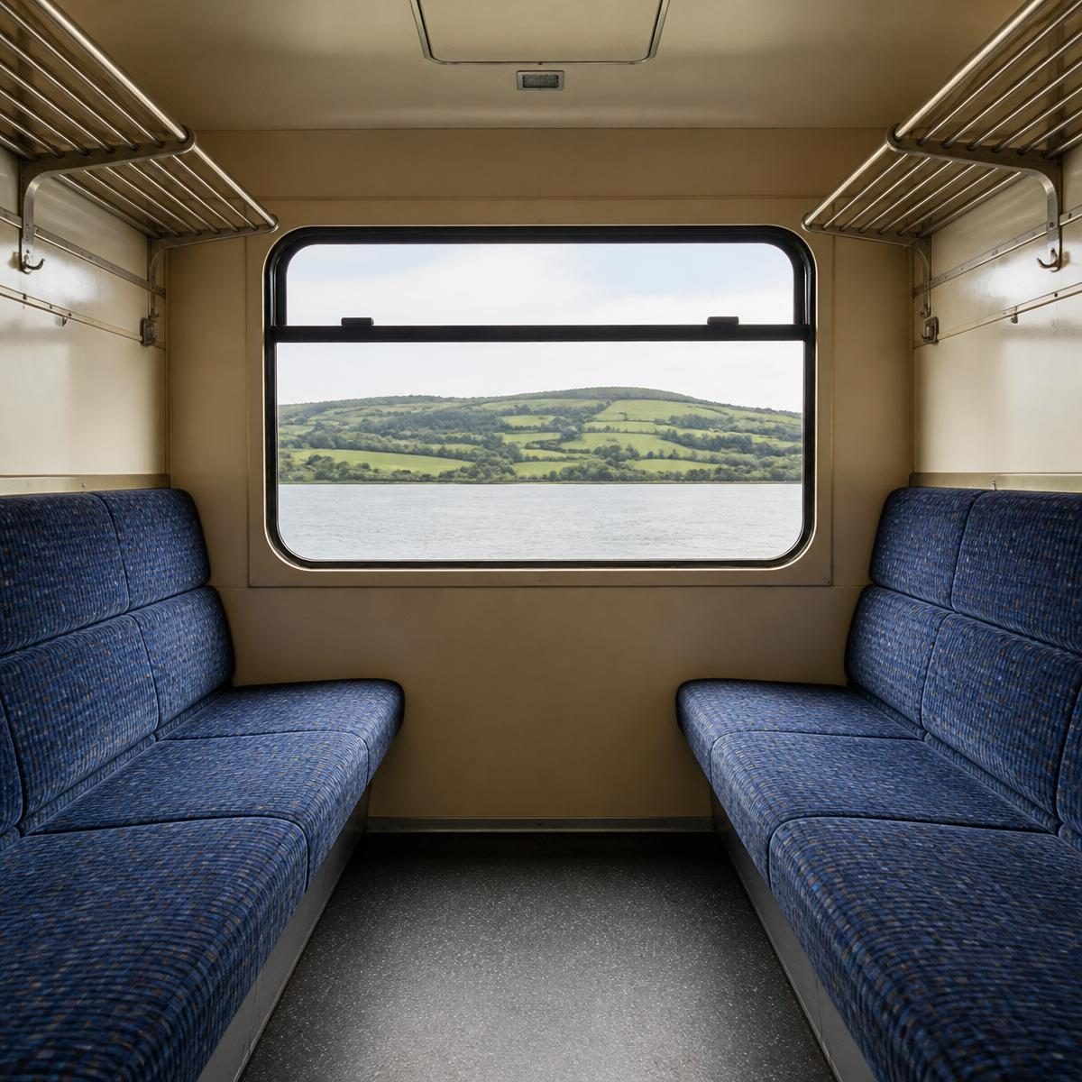 Photograph for the word „купе“ (train compartment)
