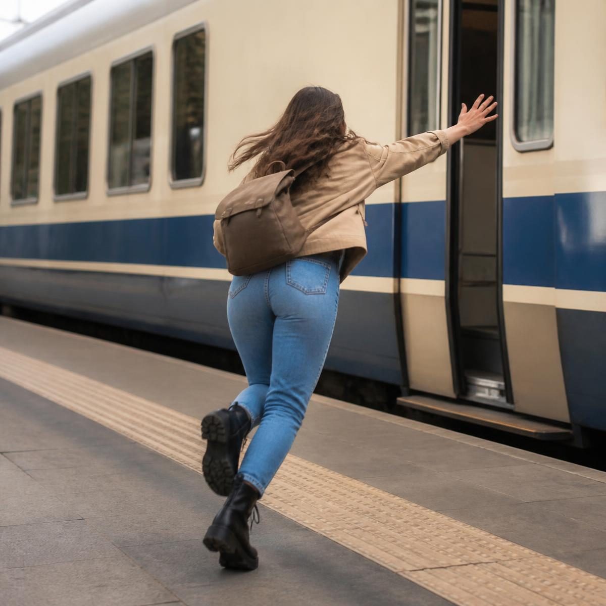 Photograph for the word „пропустити“ (to miss (a train, flight))