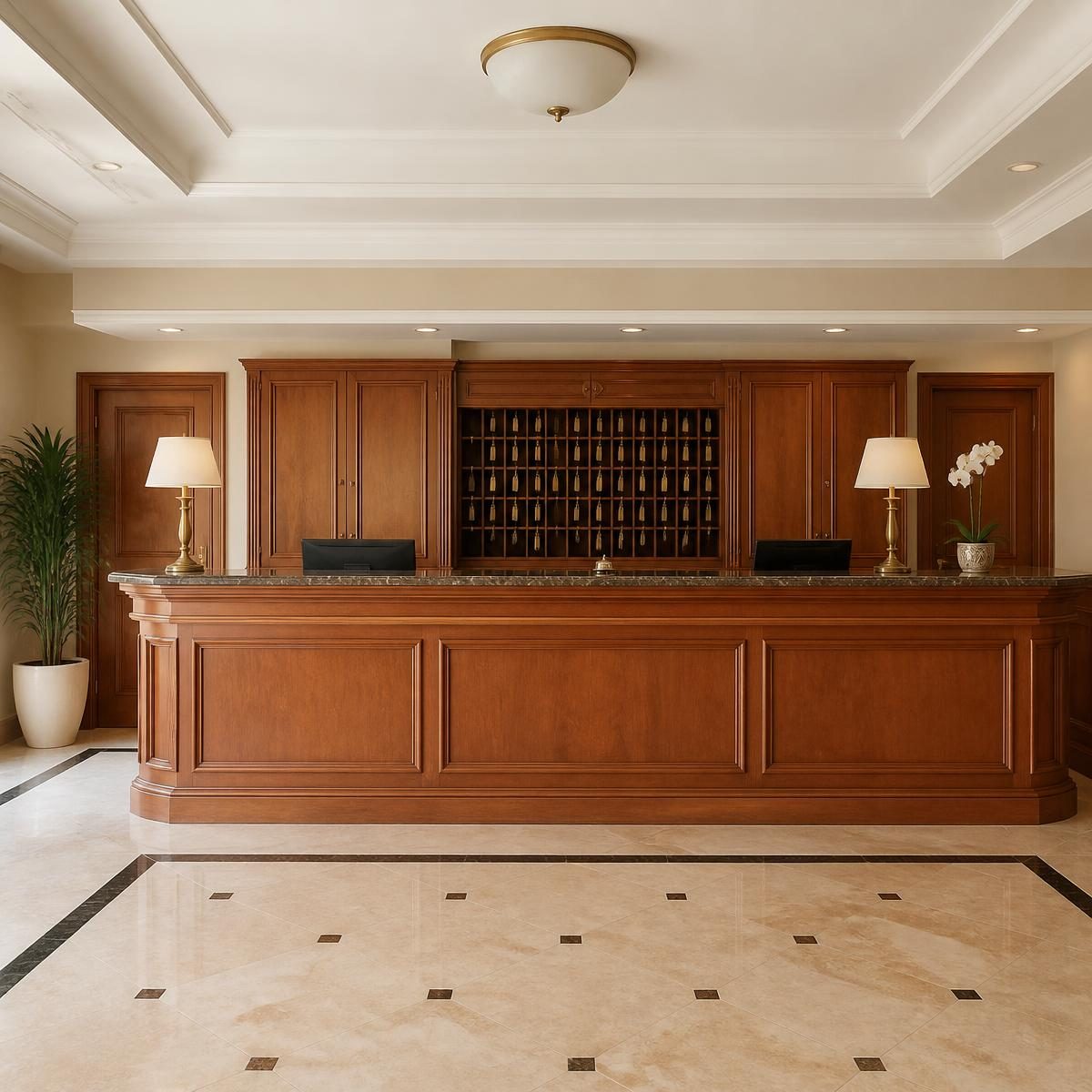 Photograph for the word „рецепција“ (reception desk)