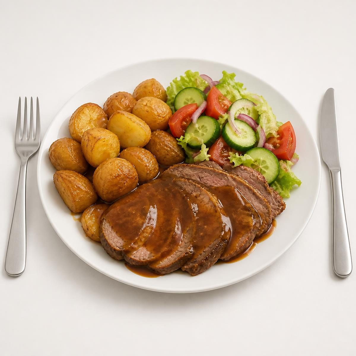Photograph for the word „ручак“ (lunch)