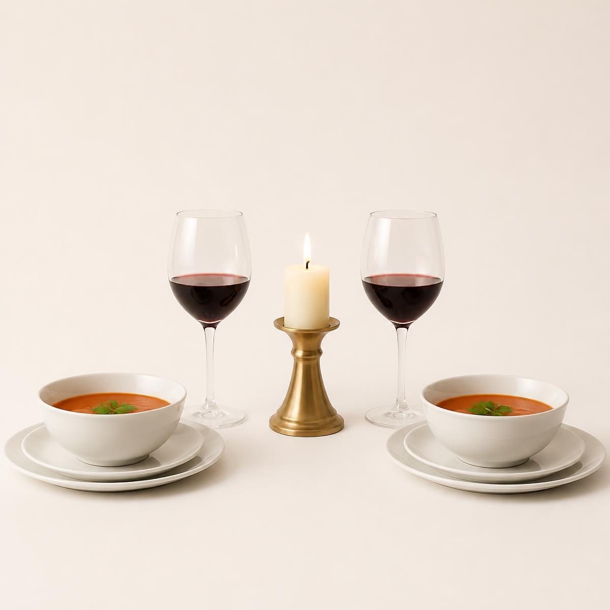 Photograph for the word „вечера“ (dinner)