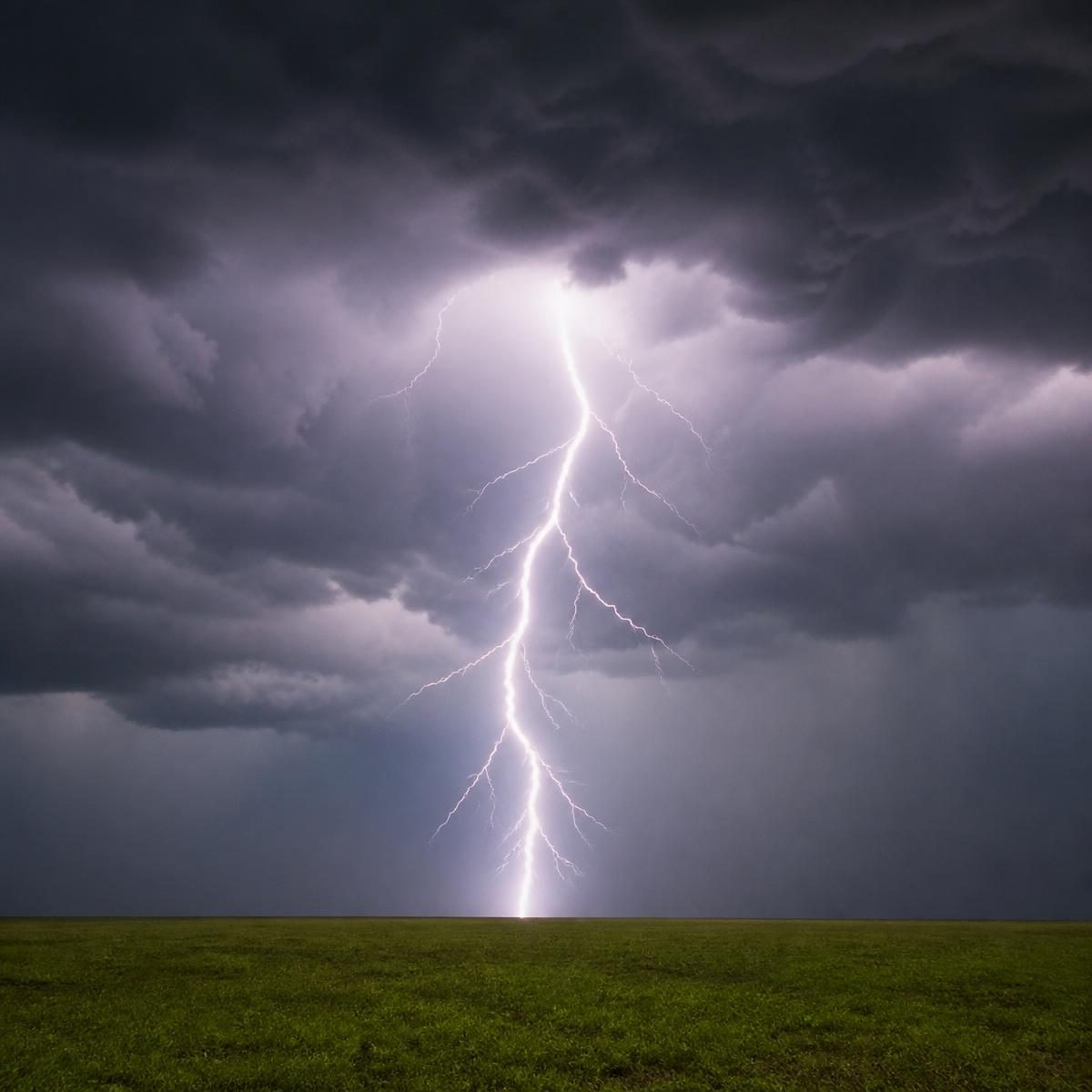 Photograph for the word „муња“ (lightning)