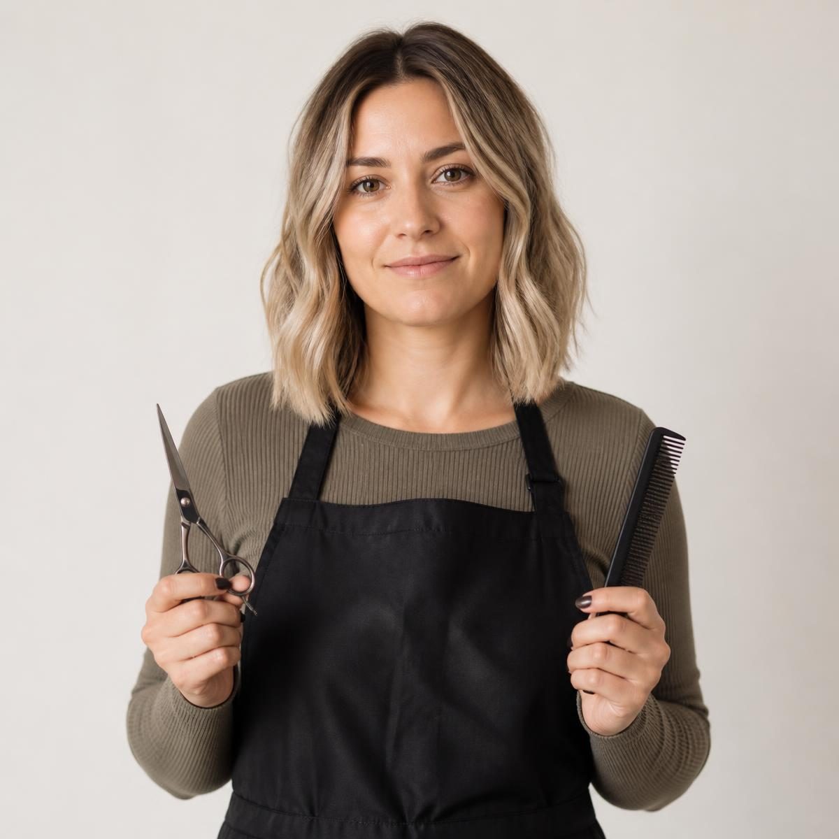 Photograph for the word „фризерка“ (hairdresser (female))