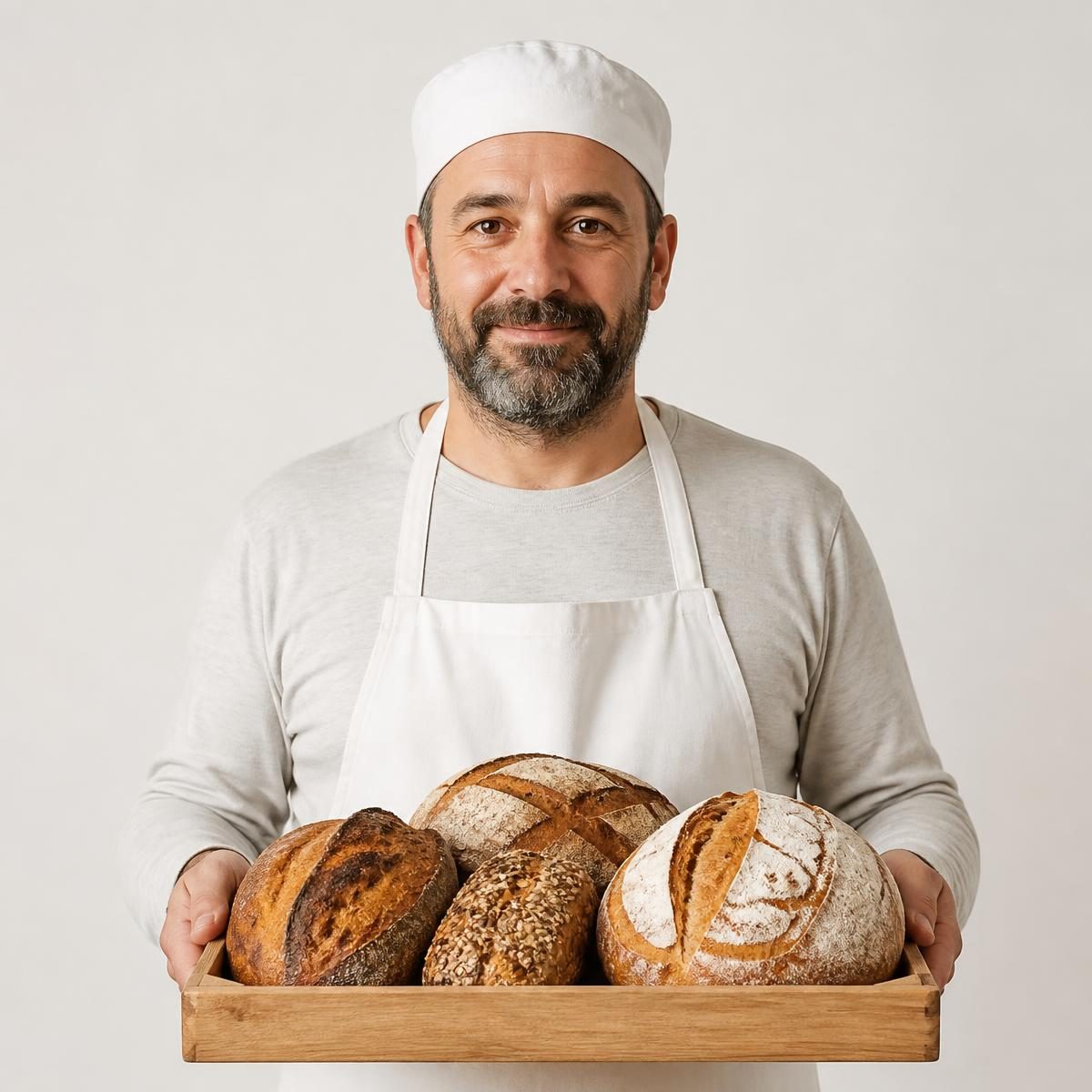 Photograph for the word „пекар“ (baker)