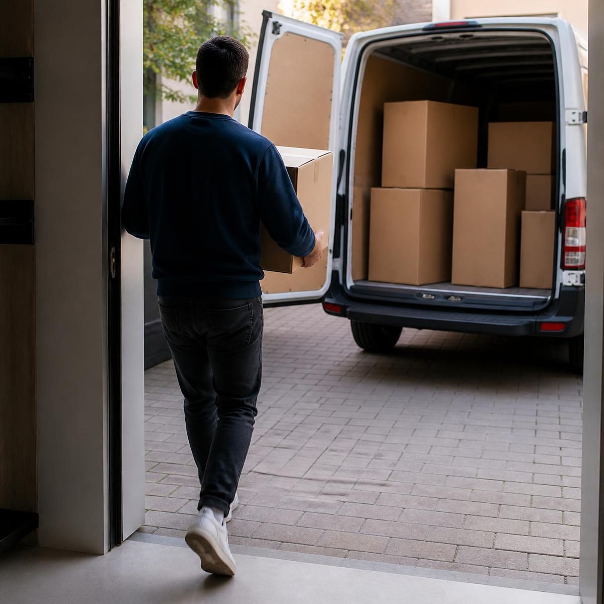 Photograph for the word „иселити се“ (to move out)