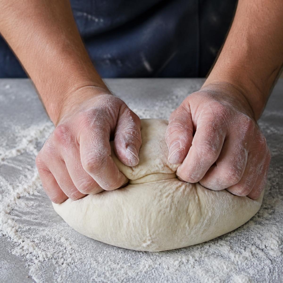 Photograph for the word „месити“ (to knead (imperfective))