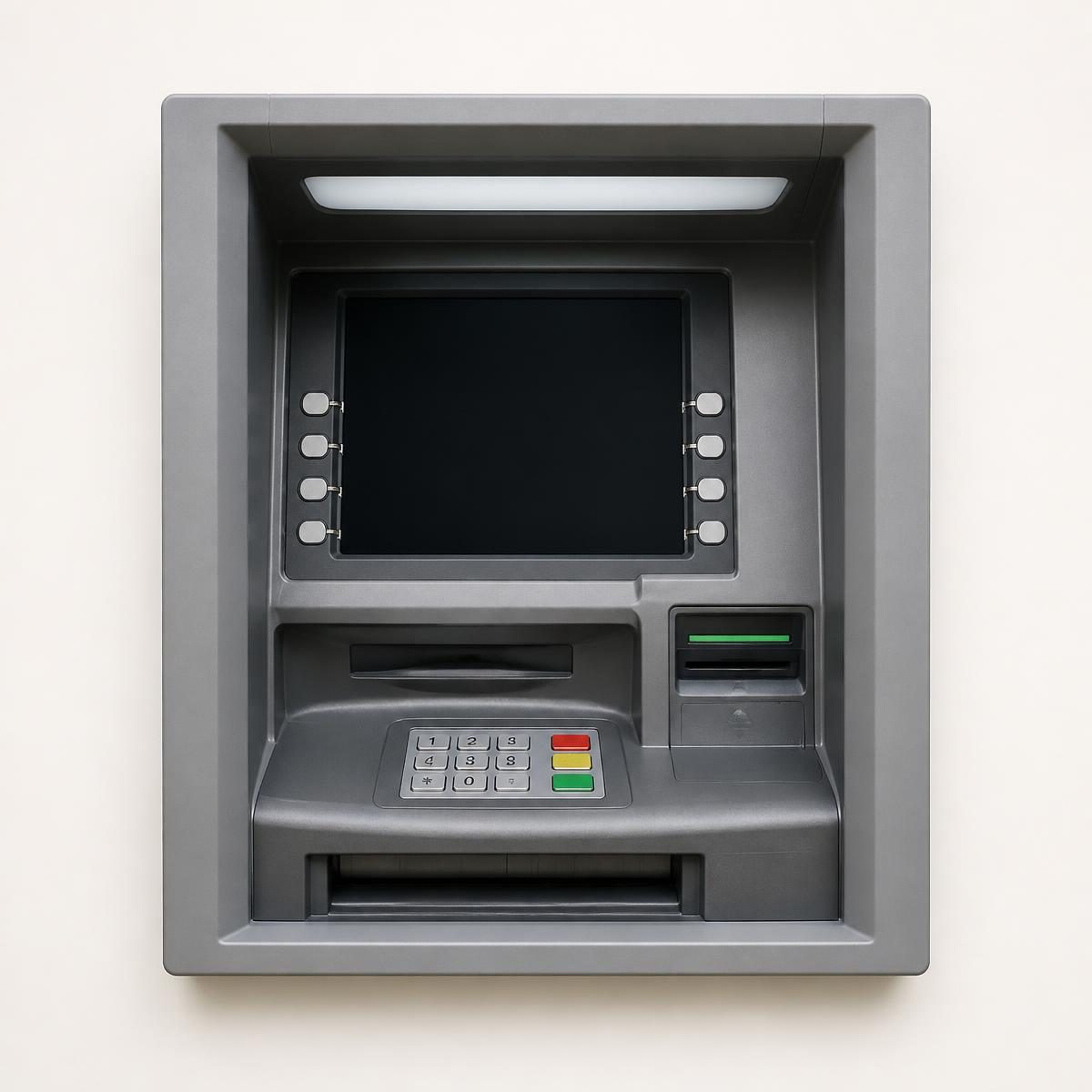 Photograph for the word „банкомат“ (ATM)
