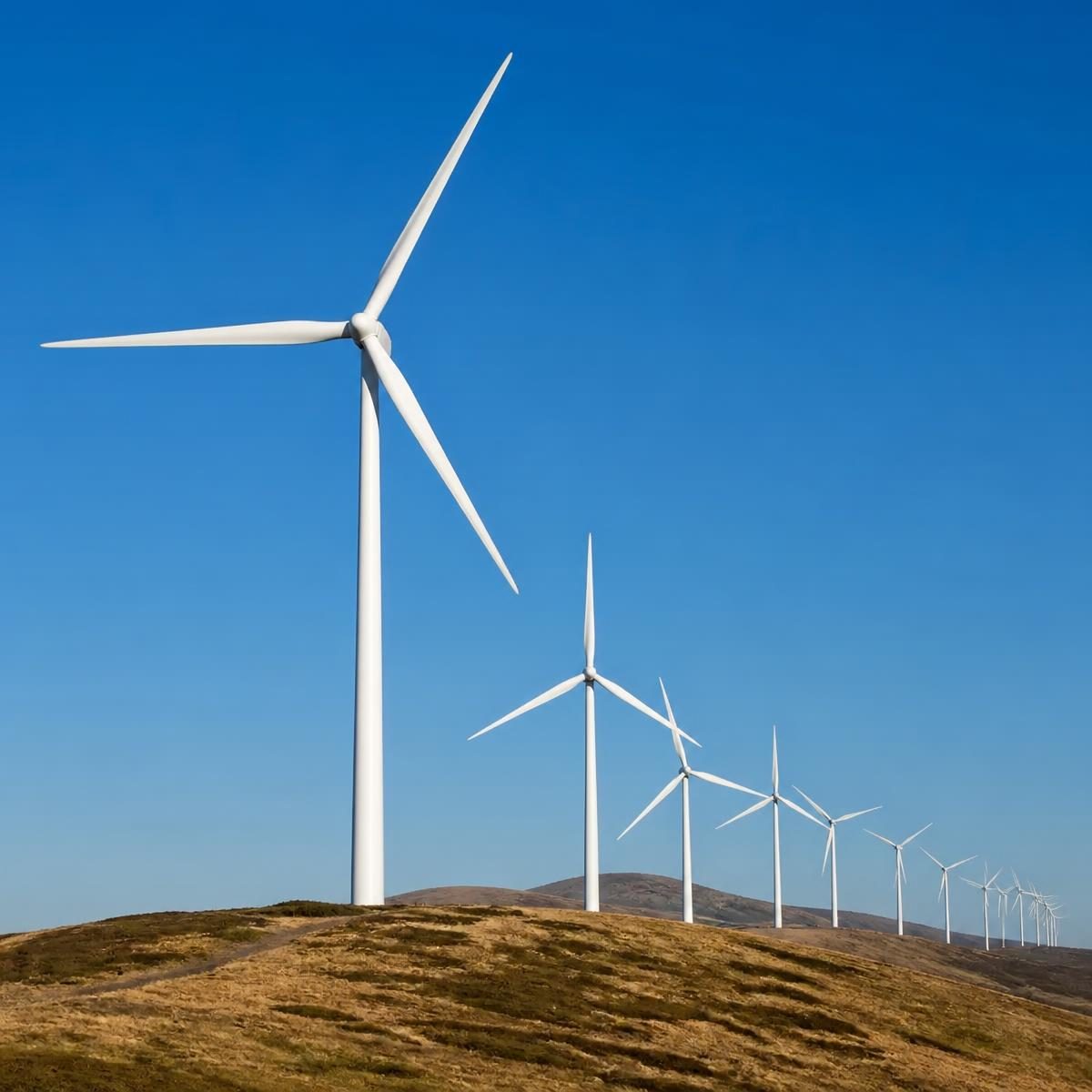 Photograph for the word „ветроелектрана“ (wind farm)