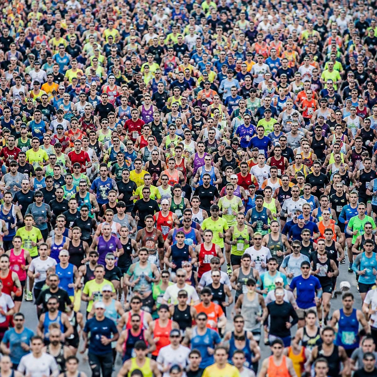 Photograph for the word „маратон“ (marathon)