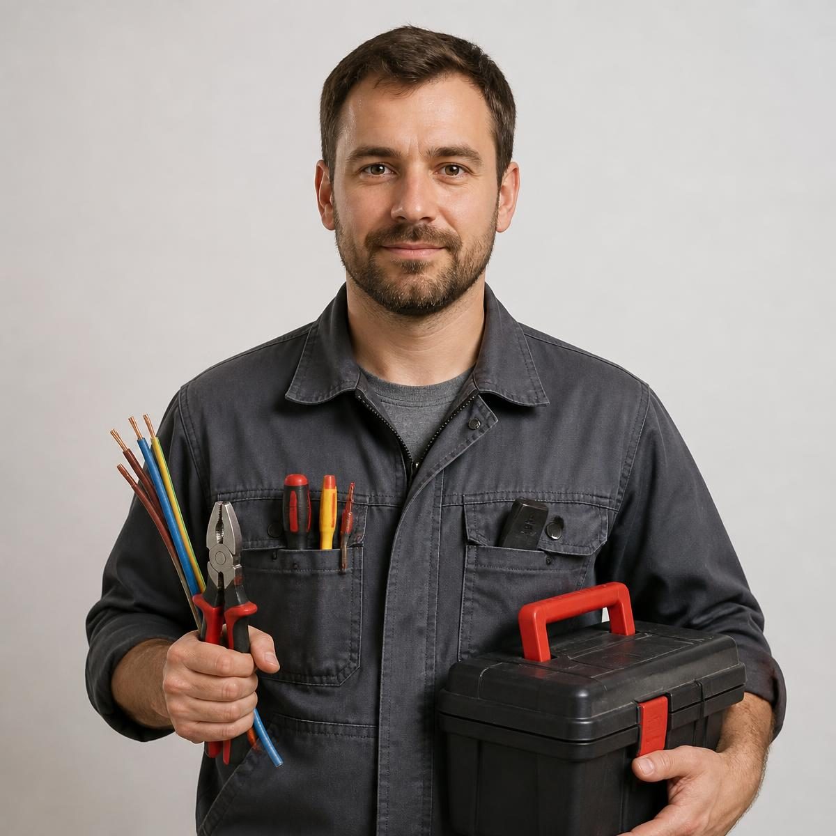 Photograph for the word „електричар“ (electrician)