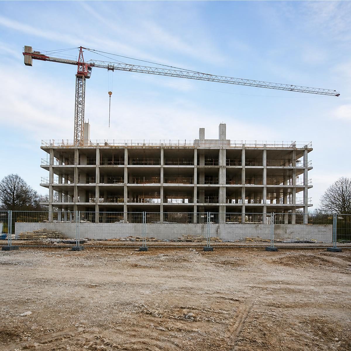 Photograph for the word „градилиште“ (construction site)
