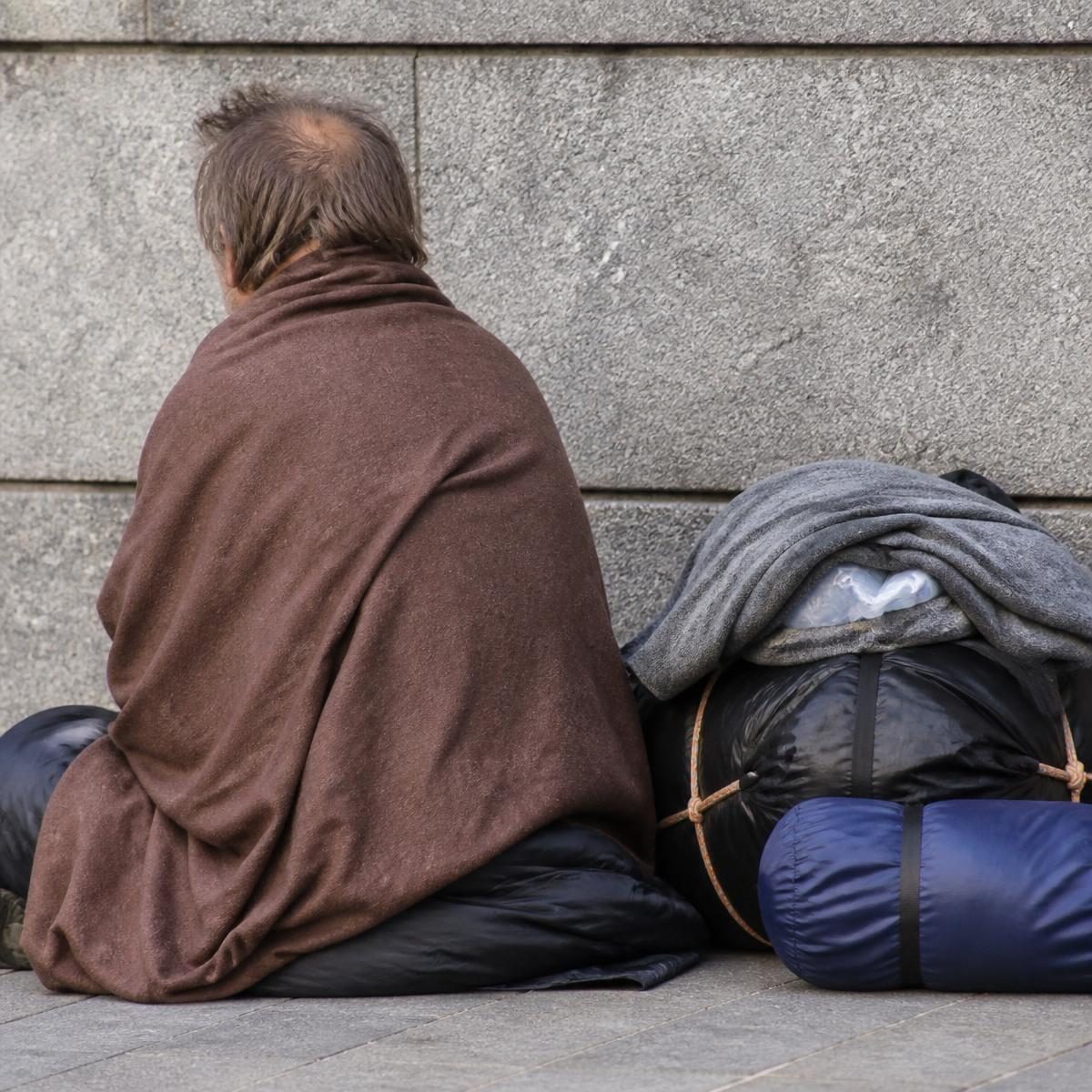 Photograph for the word „бескућник“ (homeless person)