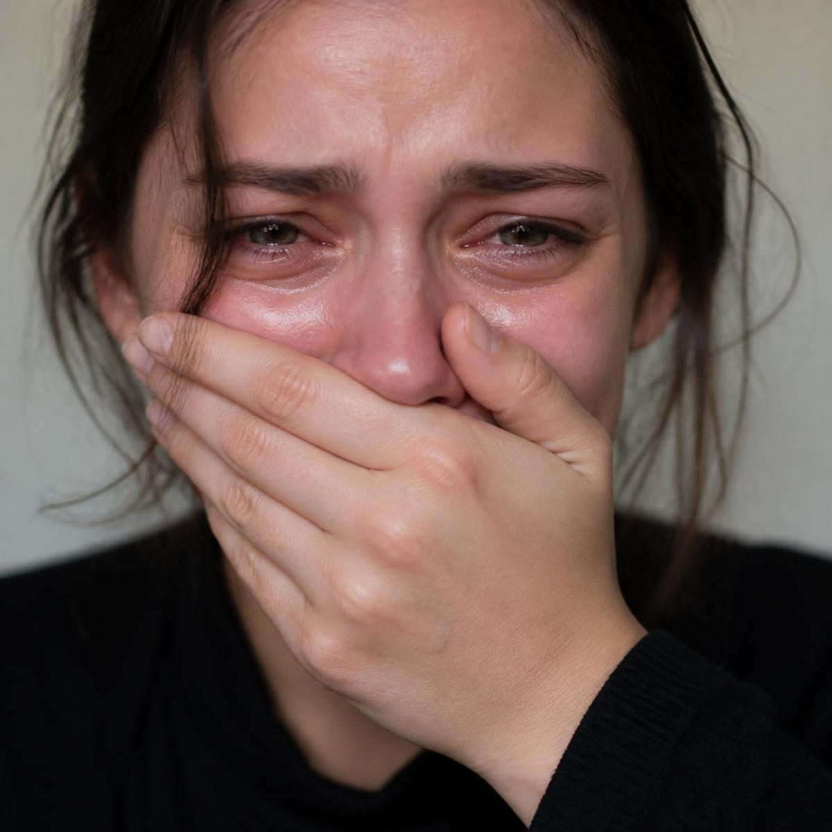 Photograph for the word „заплакати“ (to burst into tears (perfective))