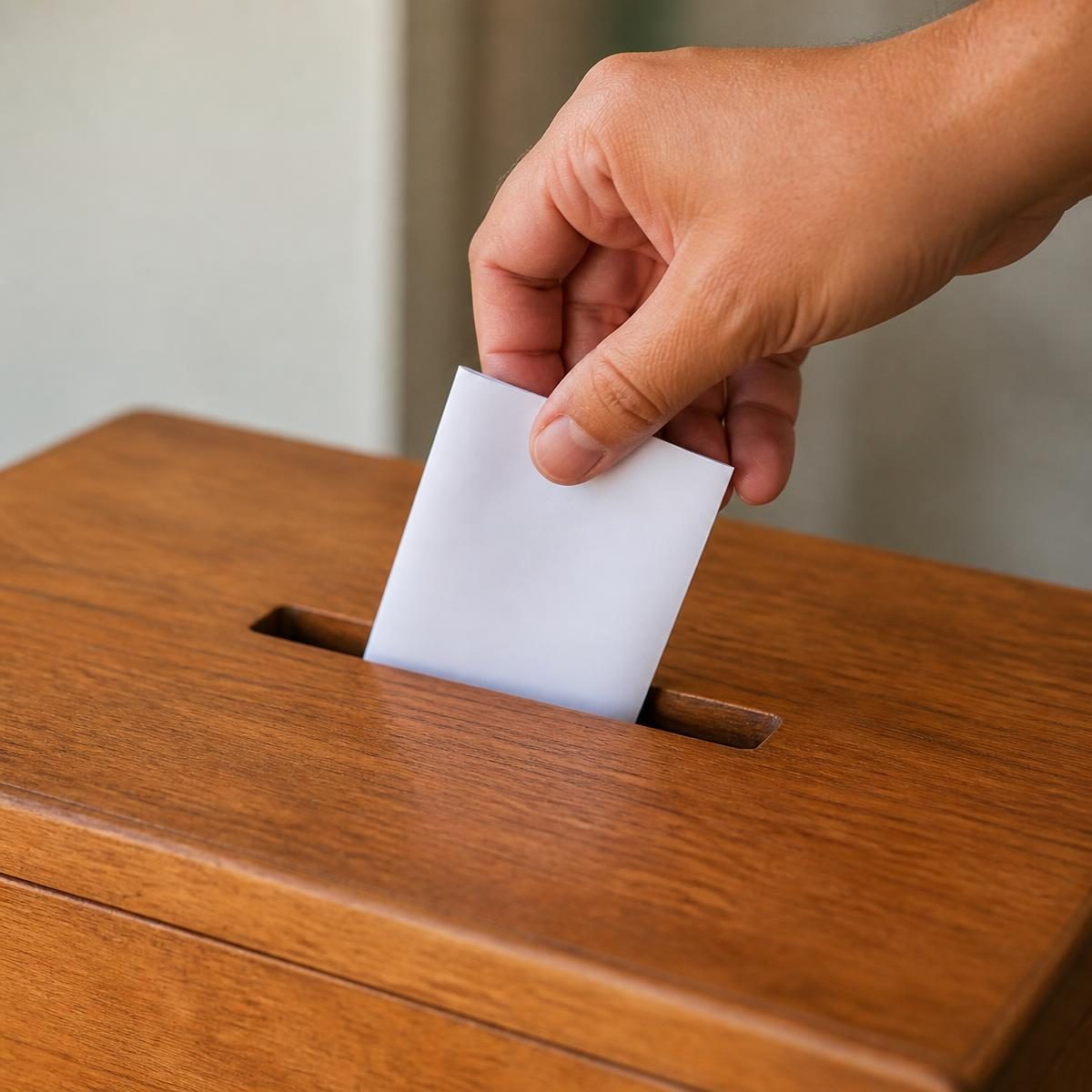 Photograph for the word „гласати“ (to vote)