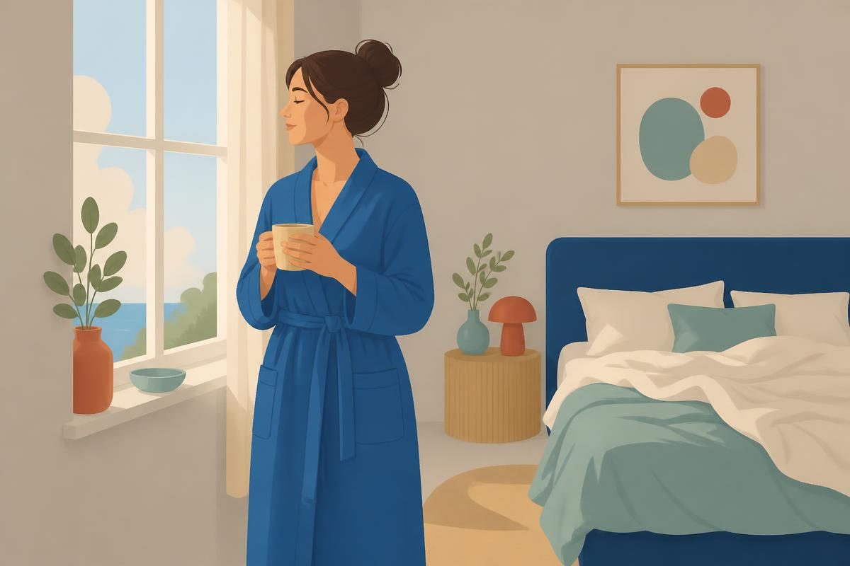 Scene illustration for the listening story „Слободан дан“