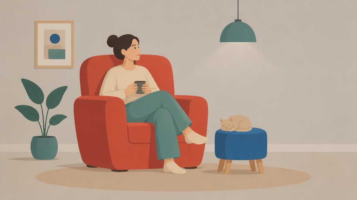 Cover illustration for the A1 practice unit „What kind: describing people and things“