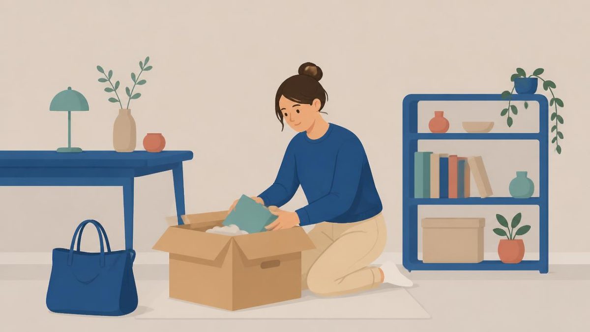 Cover illustration for the A1 practice unit „First steps into cases“