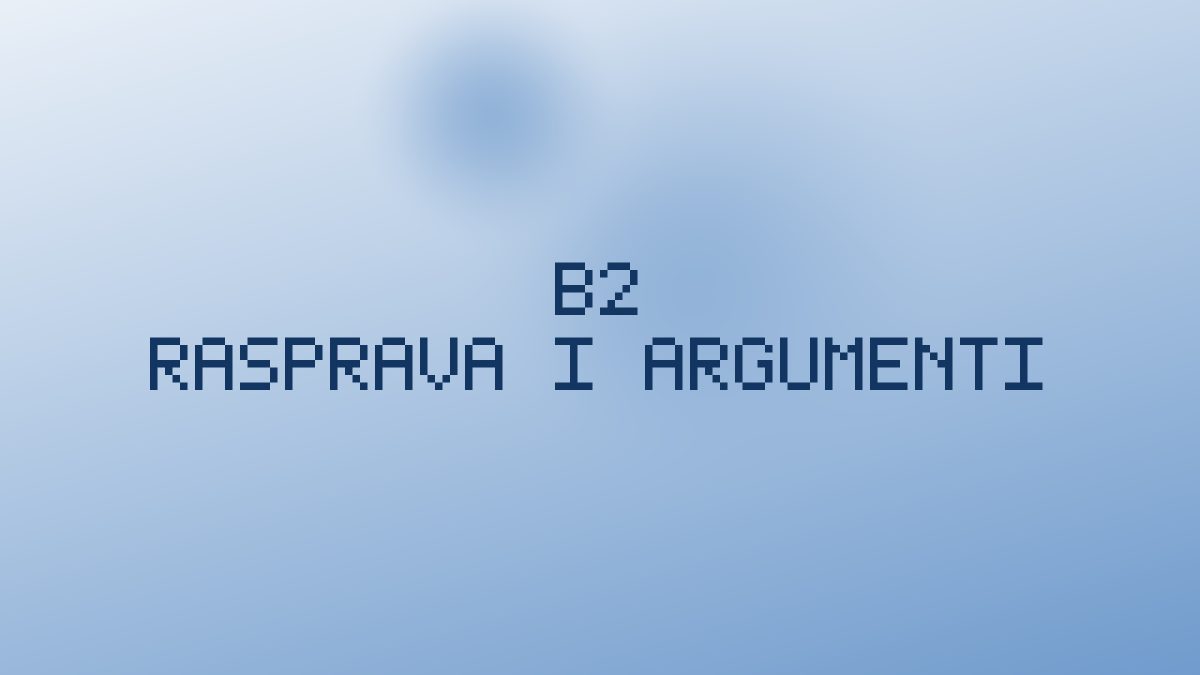 Cover illustration for the B2 practice unit „Argument: what goes first“