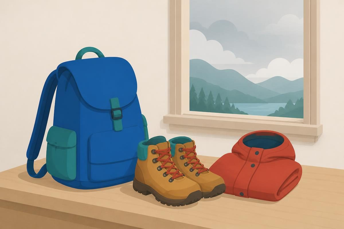 Header illustration for the A1 reading text „Планови за викенд“