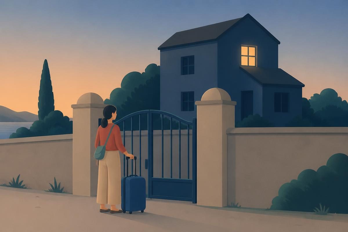 Header illustration for the C2 reading text „Повратак кући“